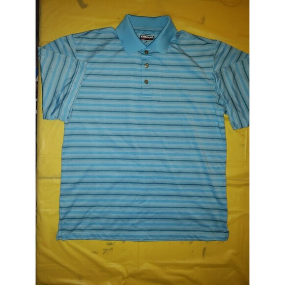 4 Dry Tec Mens' Polo Shirt Size M, 2 Cutter and Buck, 2 Kirkland EUC - Picture 4 of 10